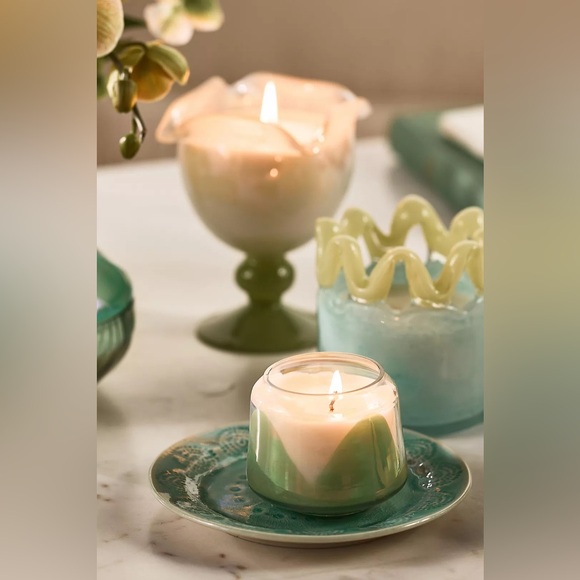 New Anthropologie The Gather Mini Candle: Sea Salt & Driftwood 5.82 oz - Picture 2 of 2